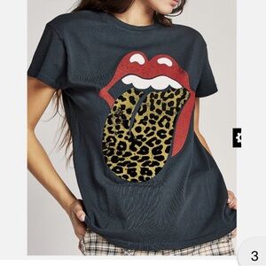 Daydreamer for Free People Rolling Stones Leopard Tongue